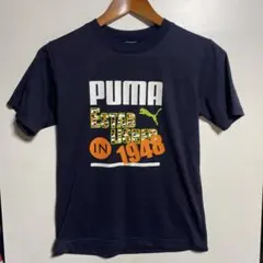 PUMA グラフィックTシャツ ネイビー 1948