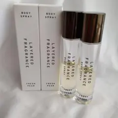 LAYERED FRAGRANCE　レイヤードフレグランス フレッシュペア 2本