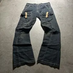 00s【archive】flare denim/cargo/gimmick/平成