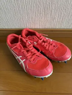 アシックスASICS EFFORT 13 スパイク ピンク27.5cm - メルカリ