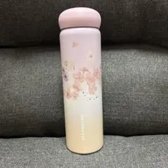 スターバックス　桜2025 ステンレスボトル　ペールピンク　グラデーション