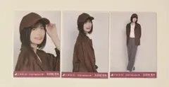 乃木坂46 生写真 五百城茉央 オーバージャケット+キャップ 3種 コンプ