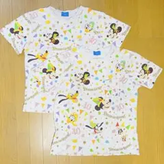 【２点】ディズニーリゾートTシャツ　DREAM GO ROUND 40周年　大人