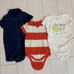 babyGAPロンパース 6-12ヶ月 3点セット！