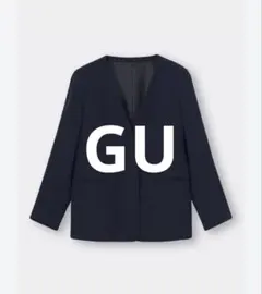GU ノーカラージャケット　L size