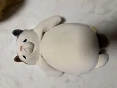 りぶはあと ミケネコ 背中ツボ押し ぬいぐるみ クッション