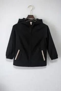 120cm フード付きジャケット 両側ポケット付き