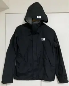 HELLY HANSENヘリーハンセンのナイロンジャケット　Mサイズ　黒