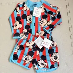 ミッキーマウス 水着・ラッシュガード 90cm セット