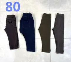 ボトムス パンツ 4点セット まとめ売り futafuta GU 西松屋