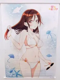 q*4様 彼女、お借りします 水原千鶴 B2タペストリー アニメイト全巻