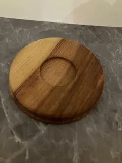 天然木コースター 二色仕上げ