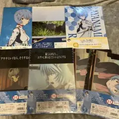 一番くじ エヴァンゲリオン 綾波レイのグッズセットです。