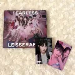 【LE SSERAFIM】 ウンチェ&カズハ fearless JPver B盤