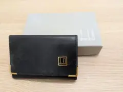 dunhill レザーキーケース 黒