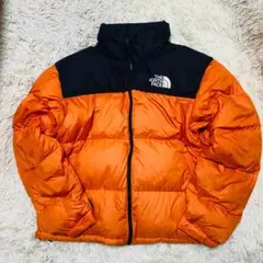 海外限定 THE NORTH FACE ノースフェイス ヌプシ オレンジ