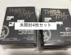 Stray Kids THIS & THAT CDアルバム 未開封 4枚のサムネイル