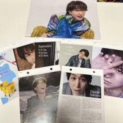 SnowManカレンダーバラ売り（佐久間大介）