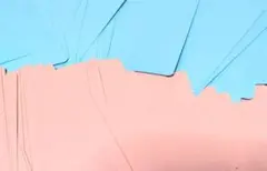 メモ用紙　まとめ売り　メッセージカード 選べる2色