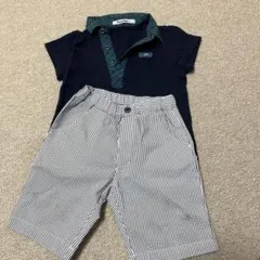 ファミリア　100 セット販売　パンツ　ポロシャツ