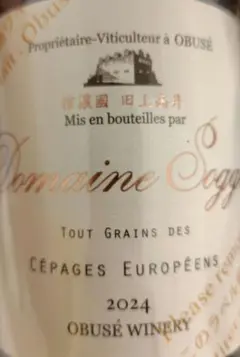 小布施ワイナリー ソガペールエフィス リアサケナチュレル 天神原750ml
