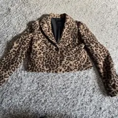 MOUSSYマウジー　豹柄ジャケット　ショート丈　レオパードのサムネイル