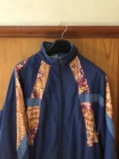 ナイキ NIKE 90s 総柄 ナイロンジャケット　希少デザイン 古着　即購入⭕️