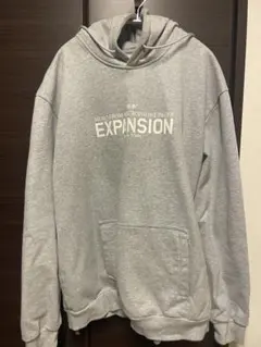 EXPANSION グレー パーカー muroのサムネイル