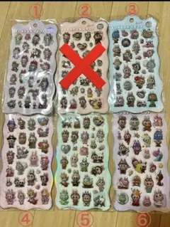 BONBON DROP ボンボンドロップ ぷくぷく シール ラブブ labubu