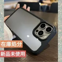 新品未使用　iPhone15ケース　耐衝撃　衝撃吸収　ワイヤレス充電　ブラック