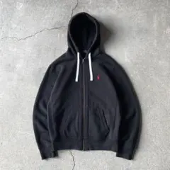 Polo Ralph Lauren zip up hoodie black M