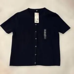 ユニクロ　クールネックカーディガン