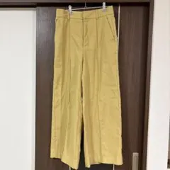 ⭐️最終処分　黄色　ジーユー　パンツのサムネイル