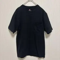ブラック 半袖Tシャツ ポケット付きのサムネイル