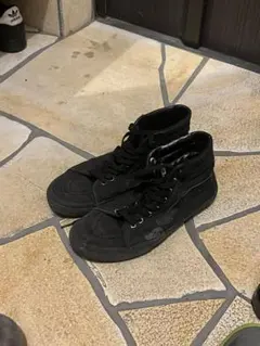 VANS ヴァンズ SK8-HI スケートハイ　27.0cm 黒　ガムソール