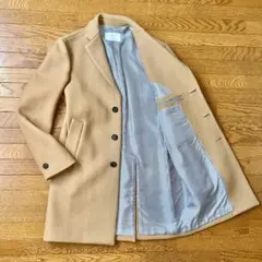 EDIFICE　美品　チェスターコート　エディフィス　サイズ46　高級　ZARA