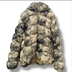 DIESEL 【六本木ヒルズ店限定】W-RALLE貴重ダイダイ柄ダウンジャケット