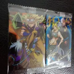 ジョジョ　ジョジョの奇妙な冒険　ウエハース　ジャイロ・ツェペリ　徐倫