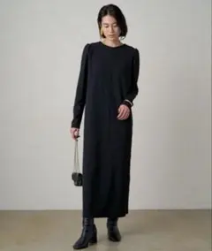 美品 フェティコ STRETCH JERSEY MIDI DRESSワンピース - メルカリ