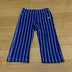 ベビードール 春夏秋 ストライプ柄パンツ ブルー ホワイト 130
