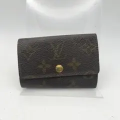 ルイヴィトン　6連キーケース　モノグラム　ミュルティクレ6　ブラウン