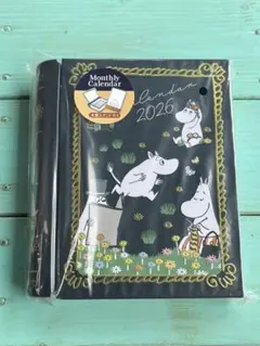【未開封】ムーミン ファミリー BOOK缶カレンダー 2026年のサムネイル