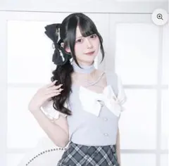 evelyn ローズジャンスカセット アイスブルー M - メルカリ