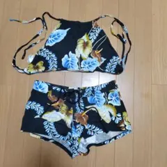 花柄セパレート水着セット