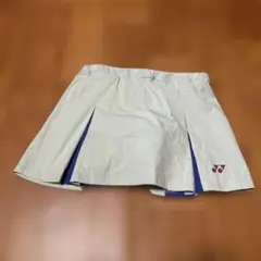 ヨネックス プリーツスカート グレー