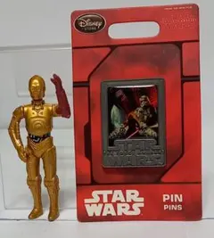 【スタヲ】スターウォーズ　フォースの覚醒　Ｃ３ＰＯ&ピンバッジセット！！！！！！