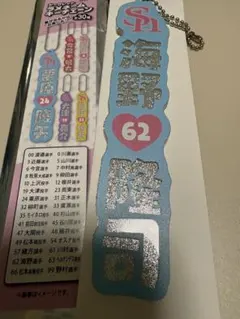 福岡ソフトバンクホークス 海野隆司選手 ラメネームキーチェーン