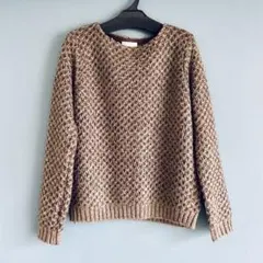 【イッツインターナショナル】モヘヤ混セーター フリーサイズ