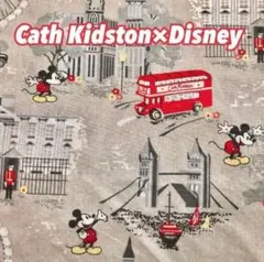 ⭐️キャスキッドソン×ディズニー ミッキー インロンドン　シーチング生地