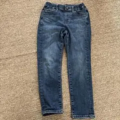 UNIQLO KIDS ダークブルー ストレートパンツ 120